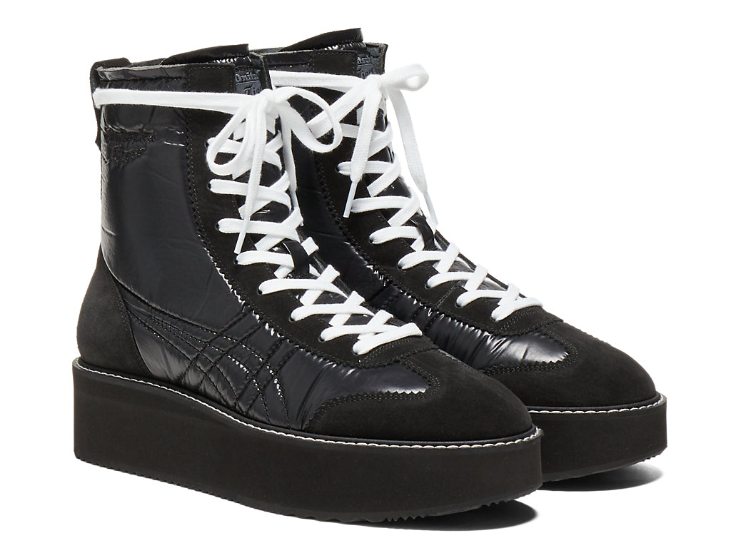 Onitsuka Tiger Delegation Chunk Boot Sneakers - Black / Black