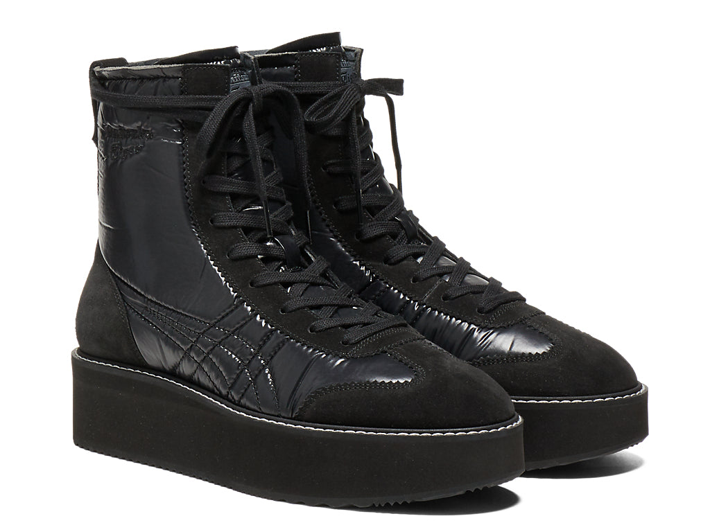 Onitsuka Tiger Delegation Chunk Boot Sneakers - Black / Black