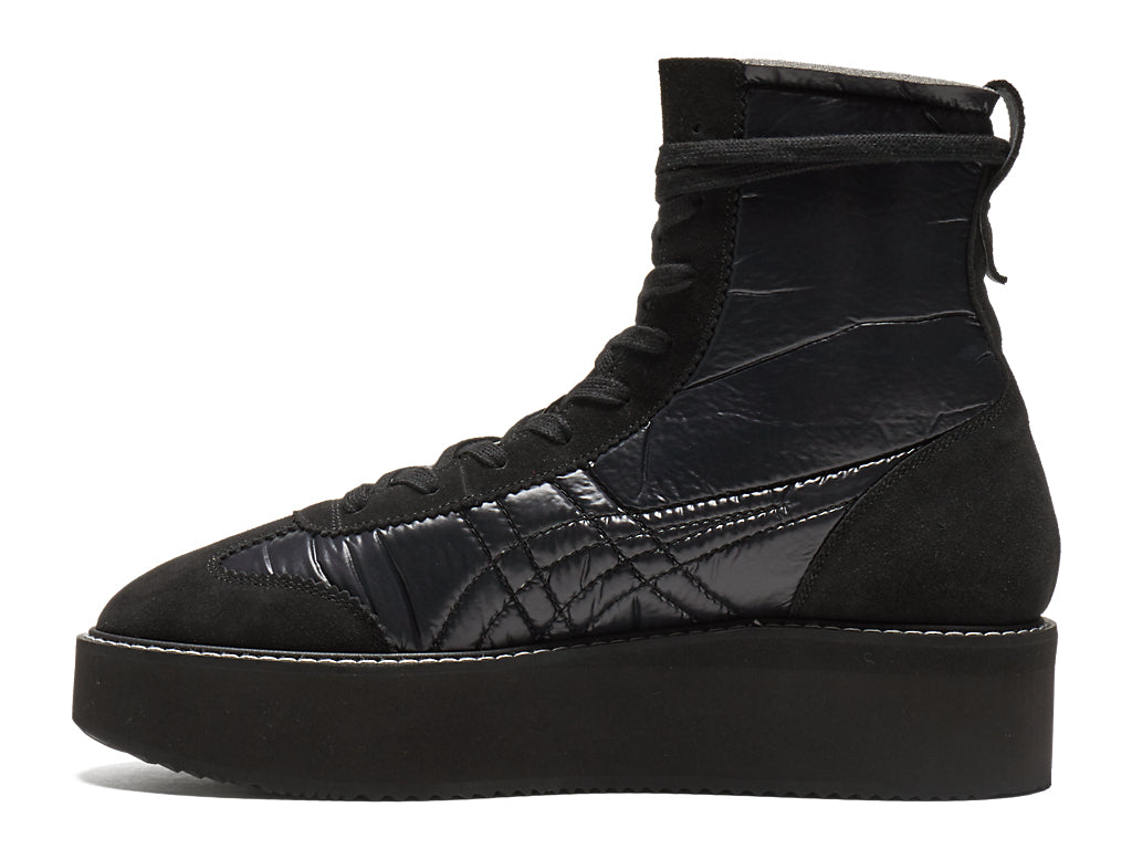 Onitsuka Tiger Delegation Chunk Boot Sneakers - Black / Black