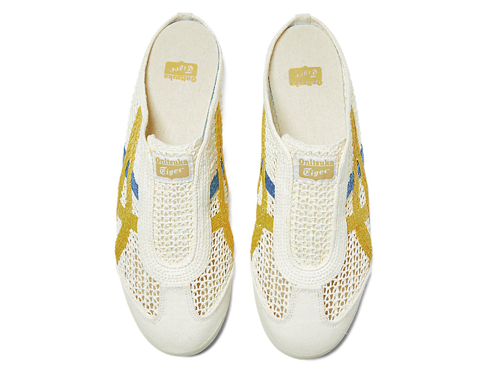 Onitsuka Tiger Mexico 66 Sabot Sneakers - Cream / Mustard