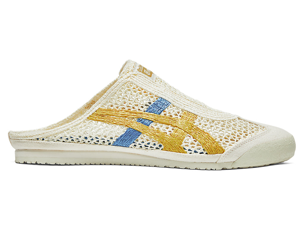 Onitsuka Tiger Mexico 66 Sabot Sneakers - Cream / Mustard