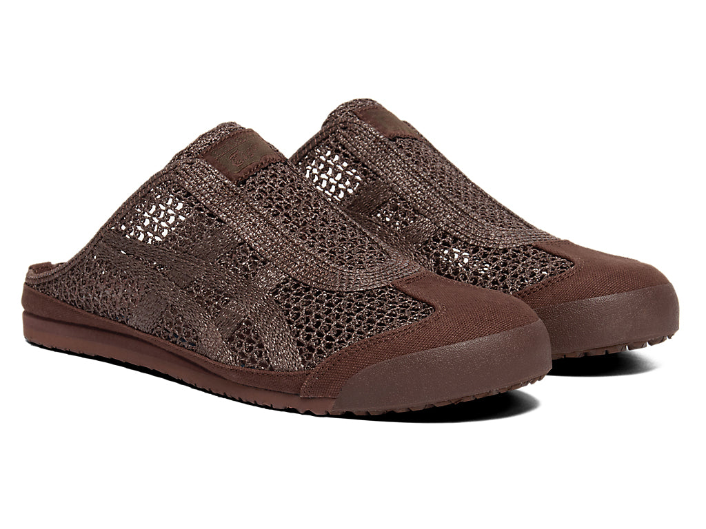 Onitsuka Tiger Mexico 66 Sabot Sneakers - Dark Brown / Dark Brown