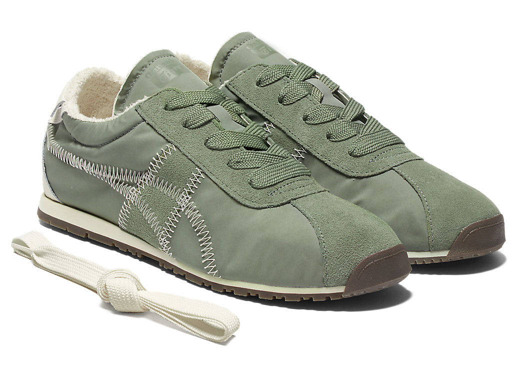 Onitsuka Tiger Tiger Corsair A55 Sneakers - Lichen Green / Cream