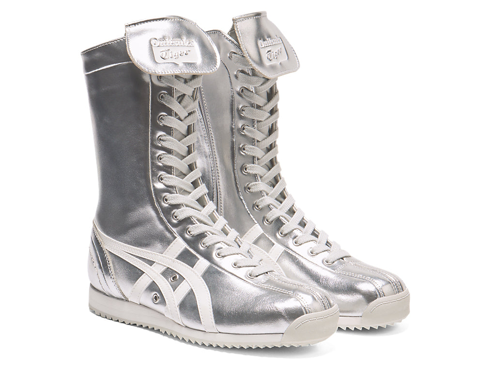 Onitsuka Tiger Mexico 66 Boxing Sneakers - Pure Silver / Off-White