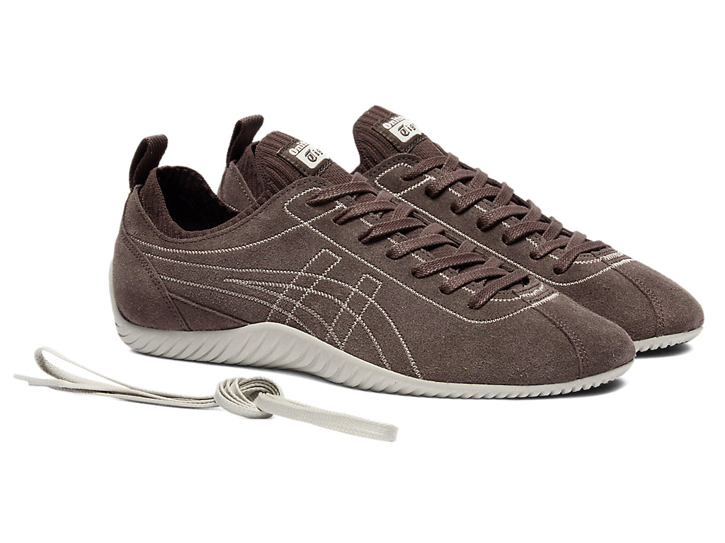 Onitsuka Tiger Sclaw Sneakers - Licorice Brown / Dusty Steppe