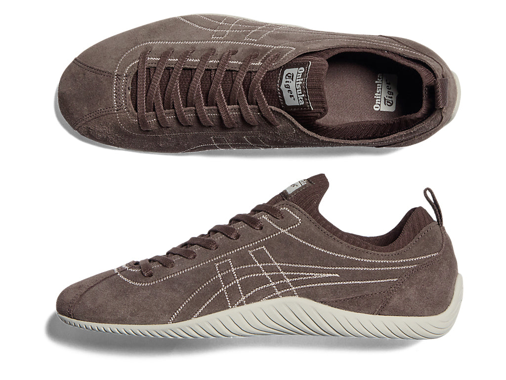 Onitsuka Tiger Sclaw Sneakers - Licorice Brown / Dusty Steppe