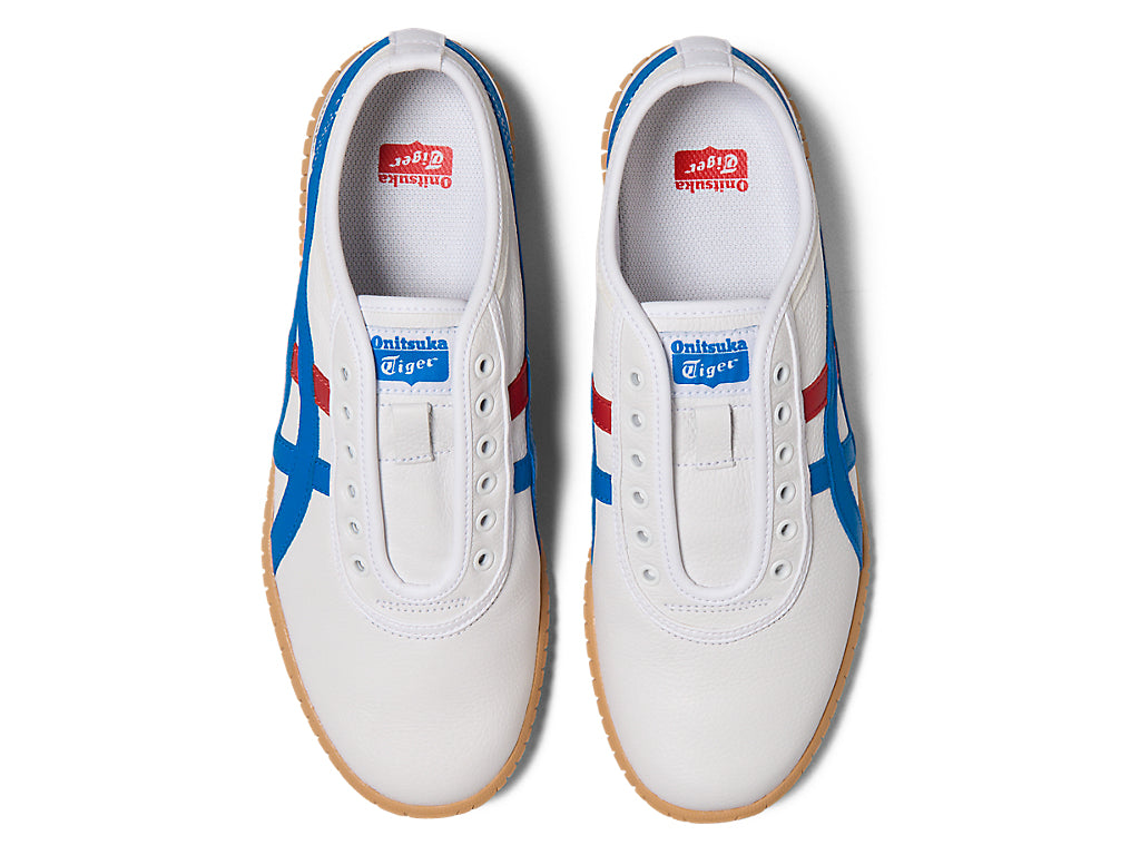 Onitsuka Tiger Tsunahiki Slip-on Sneakers - White / Directoire Blue