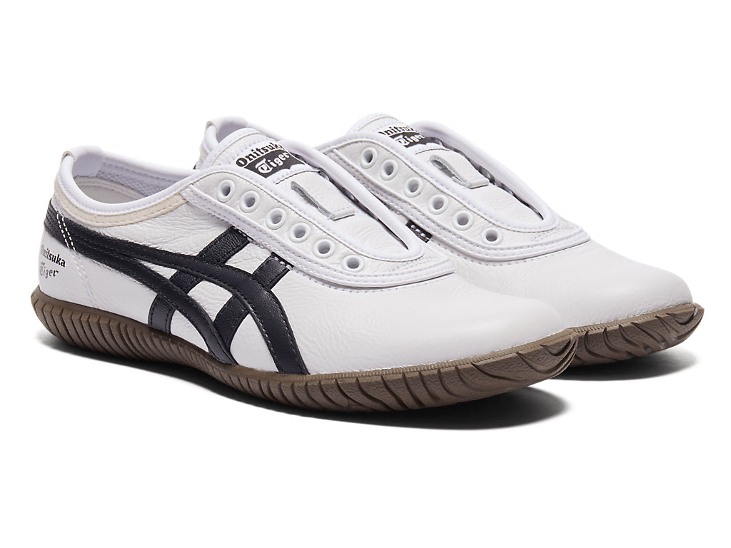 Onitsuka Tiger Tsunahiki Slip-on Sneakers - White / Black