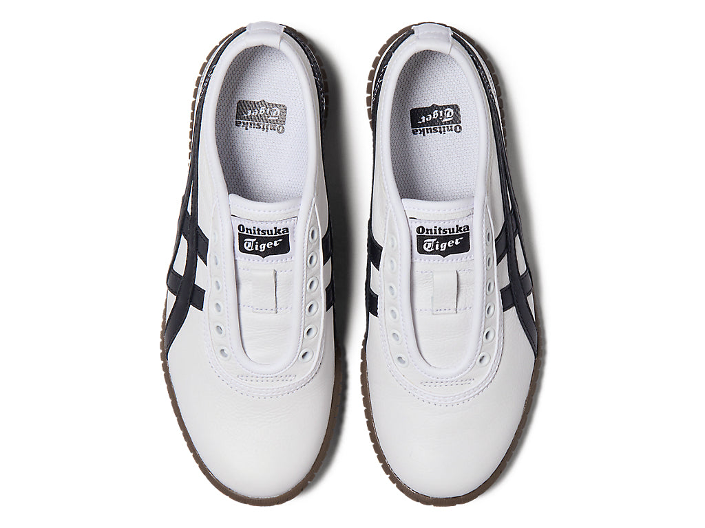 Onitsuka Tiger Tsunahiki Slip-on Sneakers - White / Black