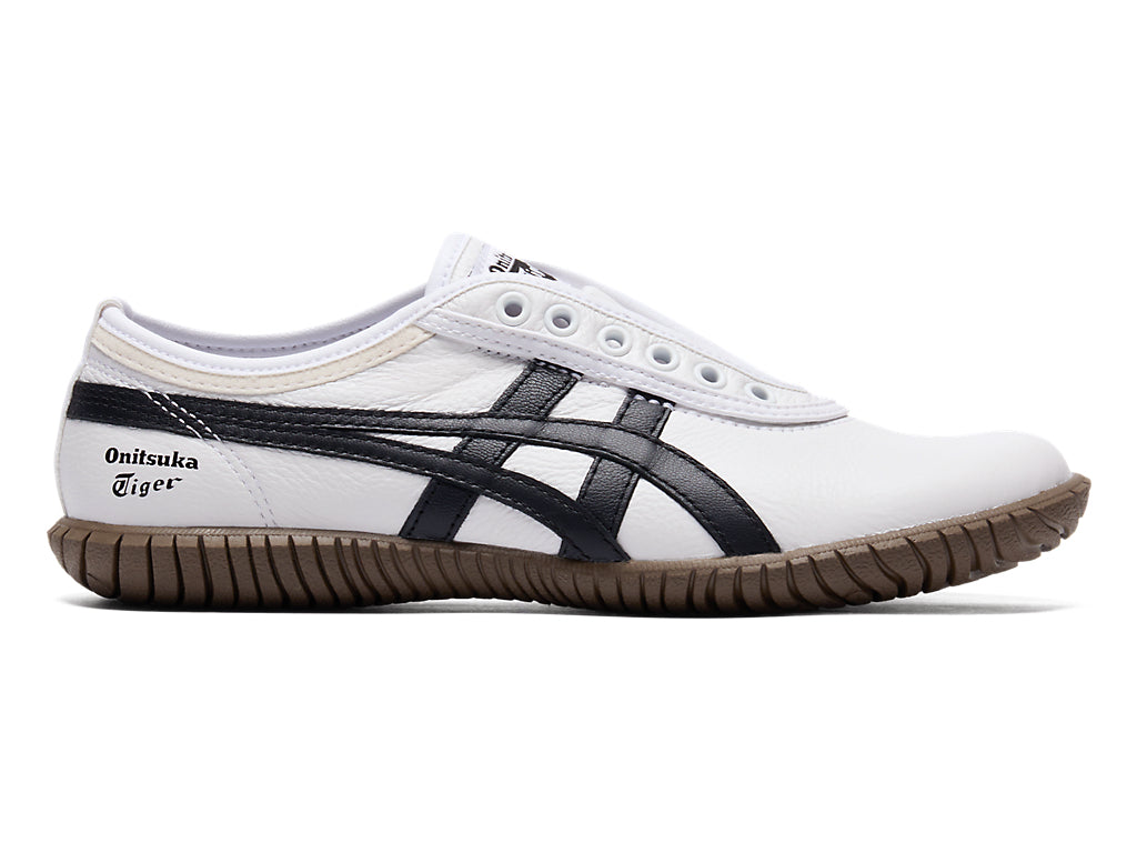 Onitsuka Tiger Tsunahiki Slip-on Sneakers - White / Black