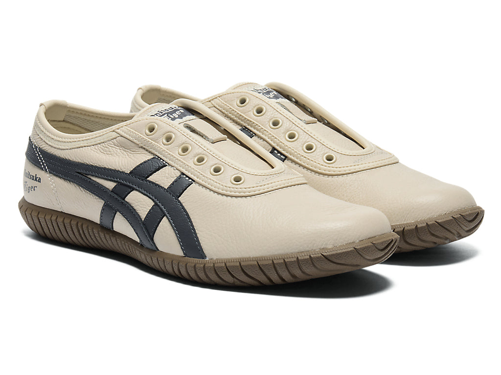 Onitsuka Tiger Tsunahiki Slip-on Sneakers - Birch / Indigo Navy