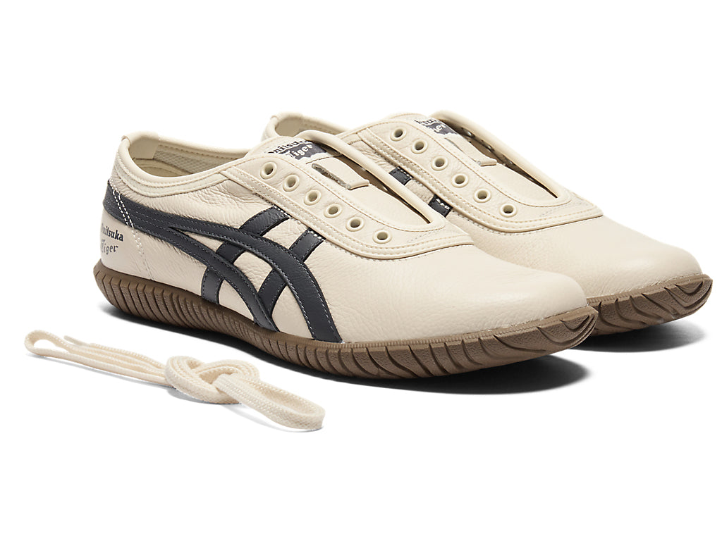 Onitsuka Tiger Tsunahiki Slip-on Sneakers - Birch / Indigo Navy
