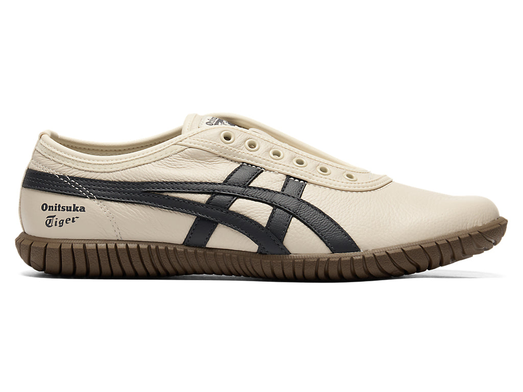 Onitsuka Tiger Tsunahiki Slip-on Sneakers - Birch / Indigo Navy