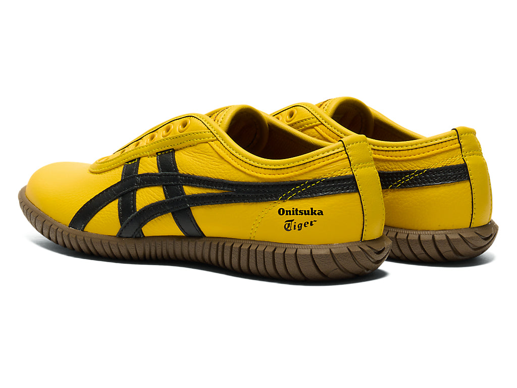 Onitsuka Tiger Tsunahiki Slip-on Sneakers - Sunflower Yellow / Black
