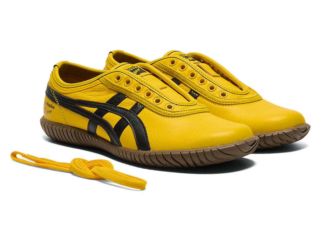 Onitsuka Tiger Tsunahiki Slip-on Sneakers - Sunflower Yellow / Black