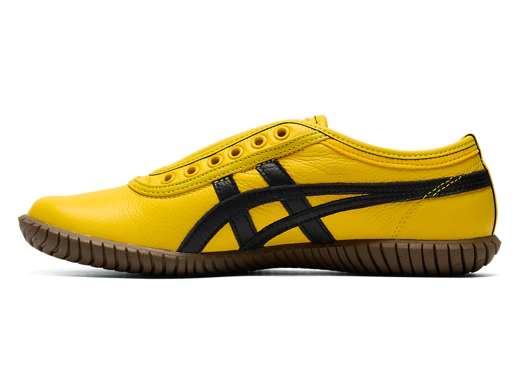 Onitsuka Tiger Tsunahiki Slip-on Sneakers - Sunflower Yellow / Black