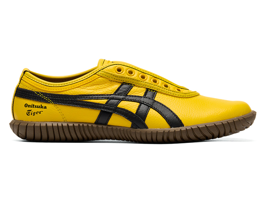 Onitsuka Tiger Tsunahiki Slip-on Sneakers - Sunflower Yellow / Black