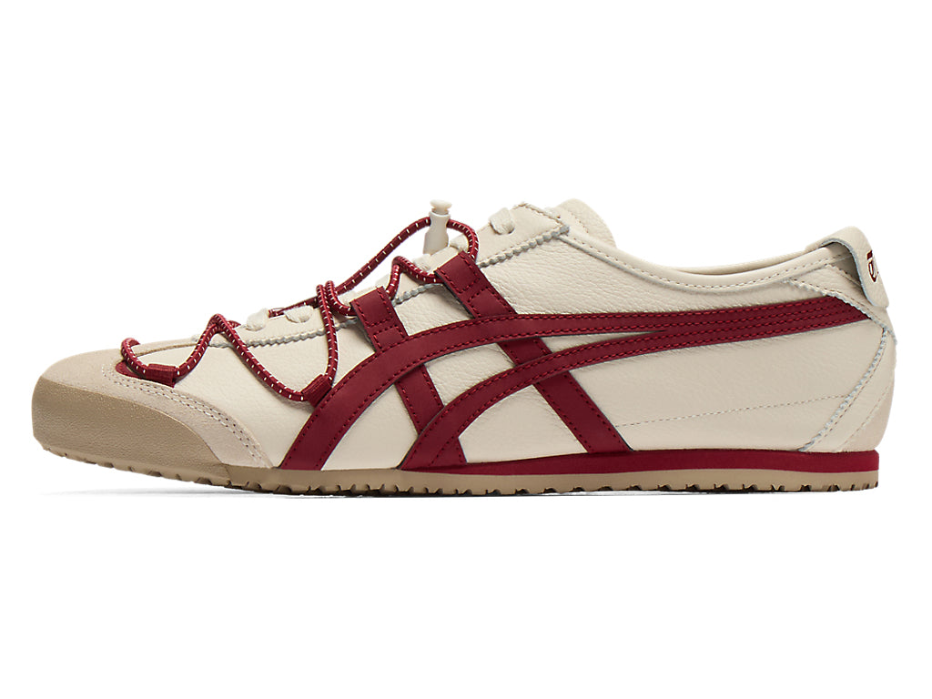 Onitsuka Tiger Mexico 66 Viny Sneakers - Birch / Beet Juice