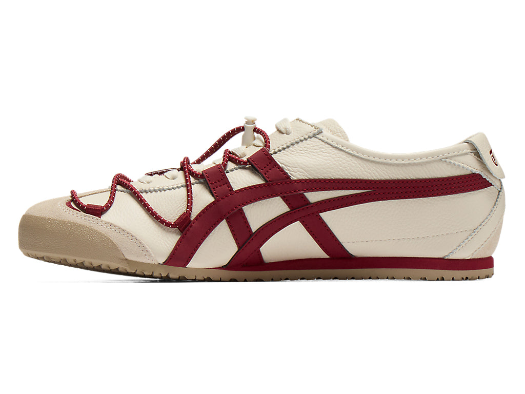 Onitsuka Tiger Mexico 66 Viny Sneakers - Birch / Beet Juice