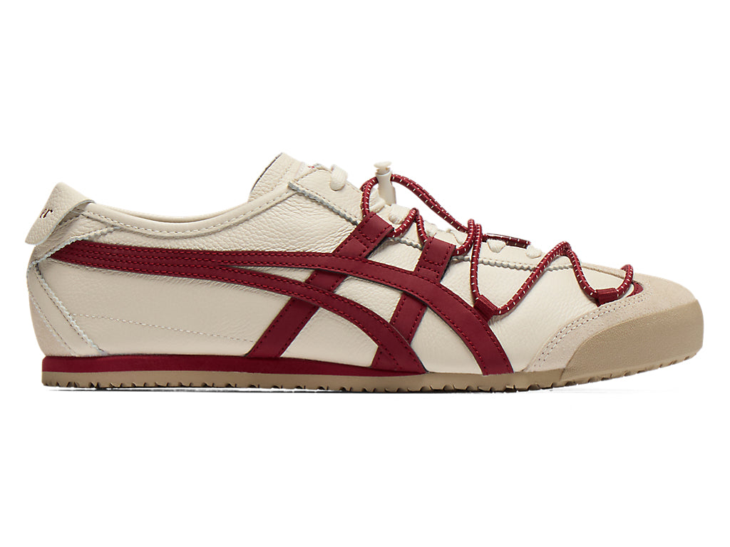 Onitsuka Tiger Mexico 66 Viny Sneakers - Birch / Beet Juice