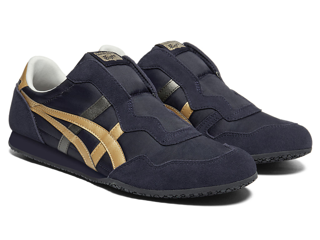 Onitsuka Tiger Serrano Slip-on Sneakers - Midnight / Pure Gold