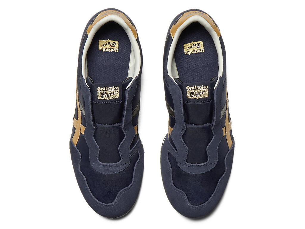 Onitsuka Tiger Serrano Slip-on Sneakers - Midnight / Pure Gold