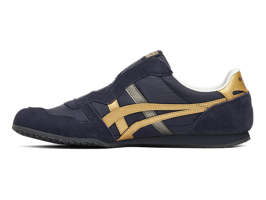 Onitsuka Tiger Serrano Slip-on Sneakers - Midnight / Pure Gold