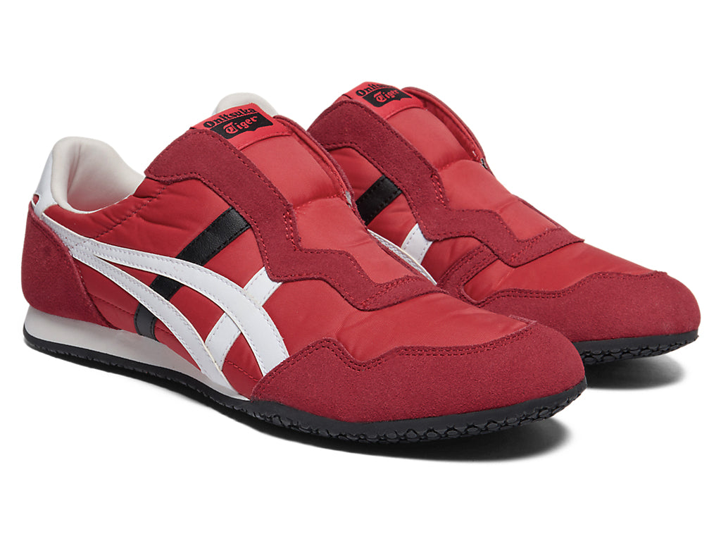 Onitsuka Tiger Serrano Slip-on Sneakers - Classic Red / White