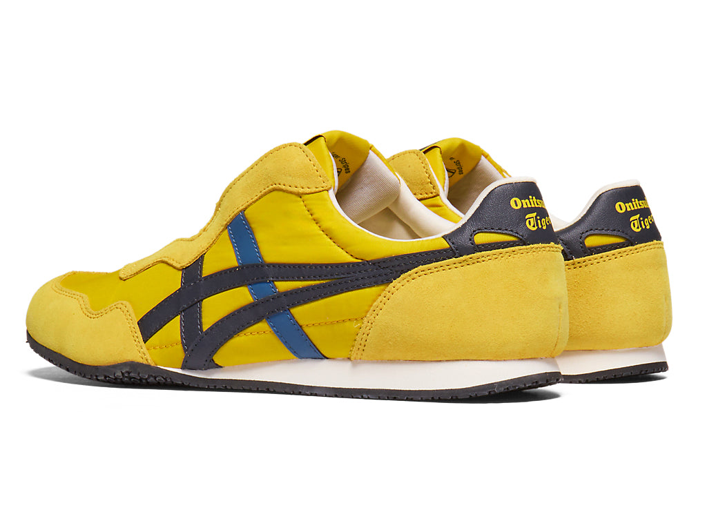Onitsuka Tiger Serrano Slip-on Sneakers - Sunflower Yellow / Indigo Navy