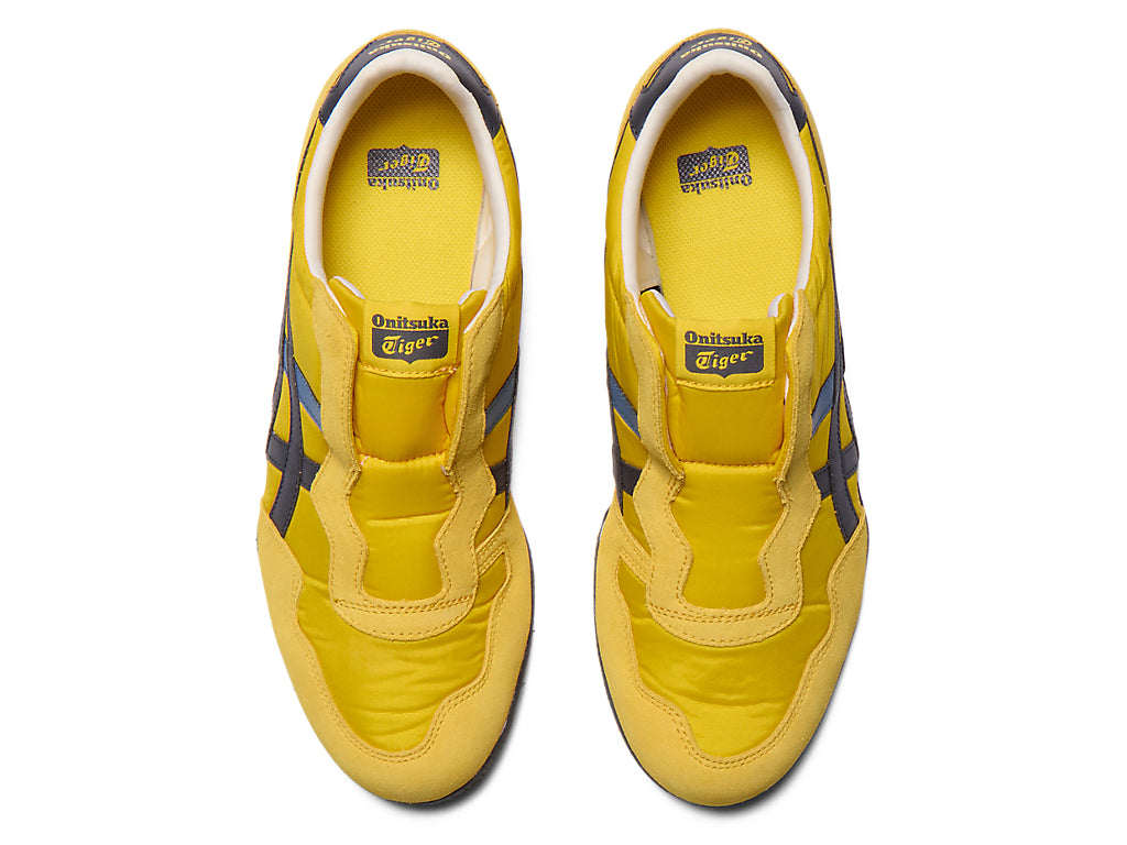 Onitsuka Tiger Serrano Slip-on Sneakers - Sunflower Yellow / Indigo Navy