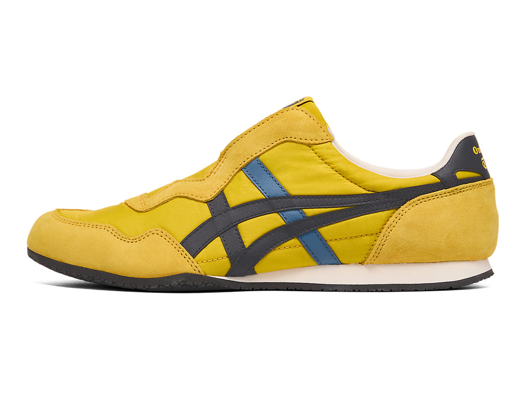 Onitsuka Tiger Serrano Slip-on Sneakers - Sunflower Yellow / Indigo Navy