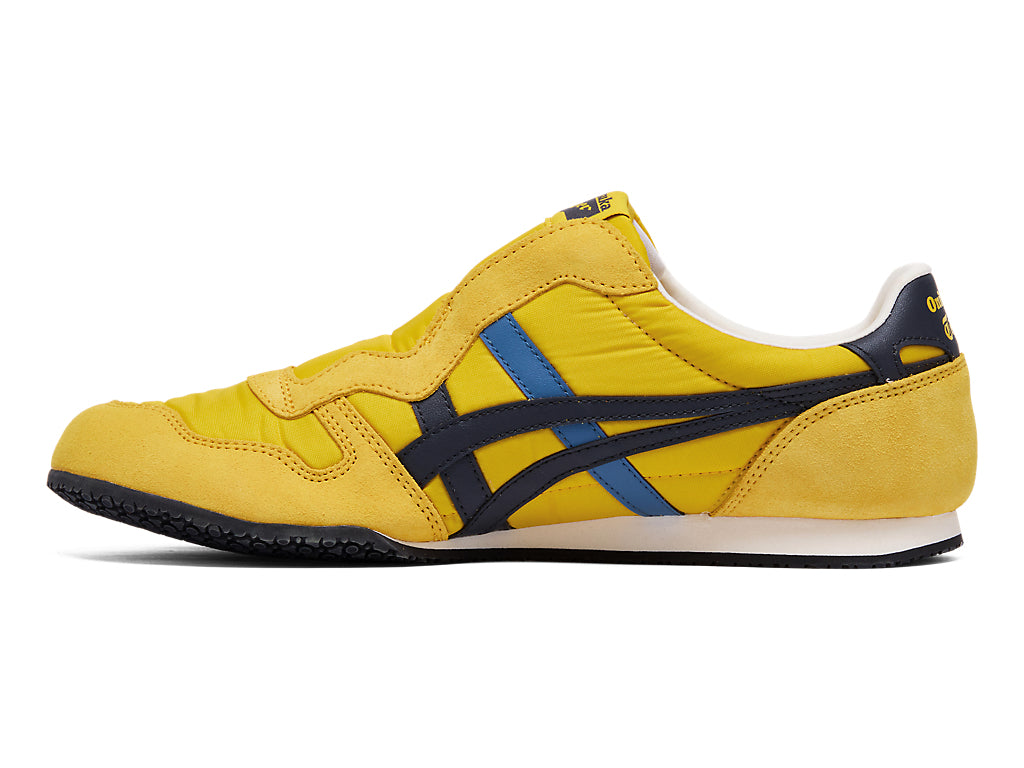 Onitsuka Tiger Serrano Slip-on Sneakers - Sunflower Yellow / Indigo Navy