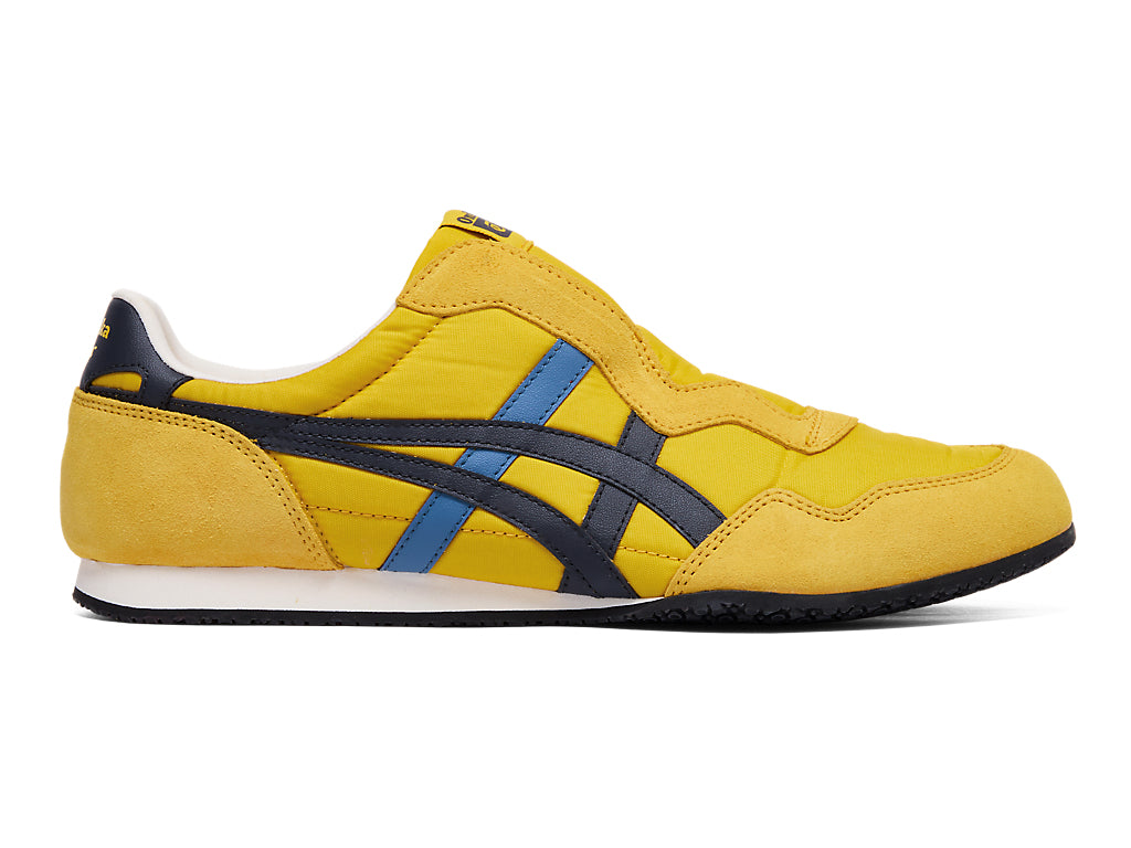 Onitsuka Tiger Serrano Slip-on Sneakers - Sunflower Yellow / Indigo Navy