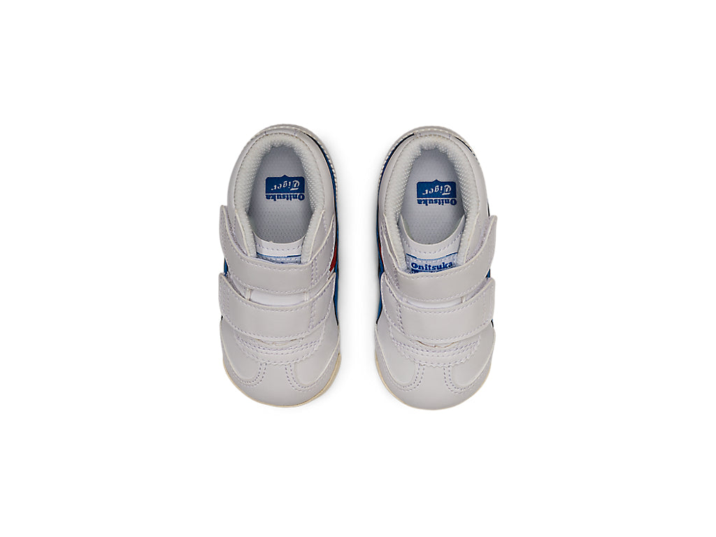 Onitsuka Tiger Mexico Mid Runner Kids Sneakers - White / Directoire Blue