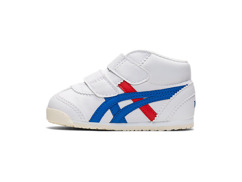 Onitsuka Tiger Mexico Mid Runner Kids Sneakers - White / Directoire Blue