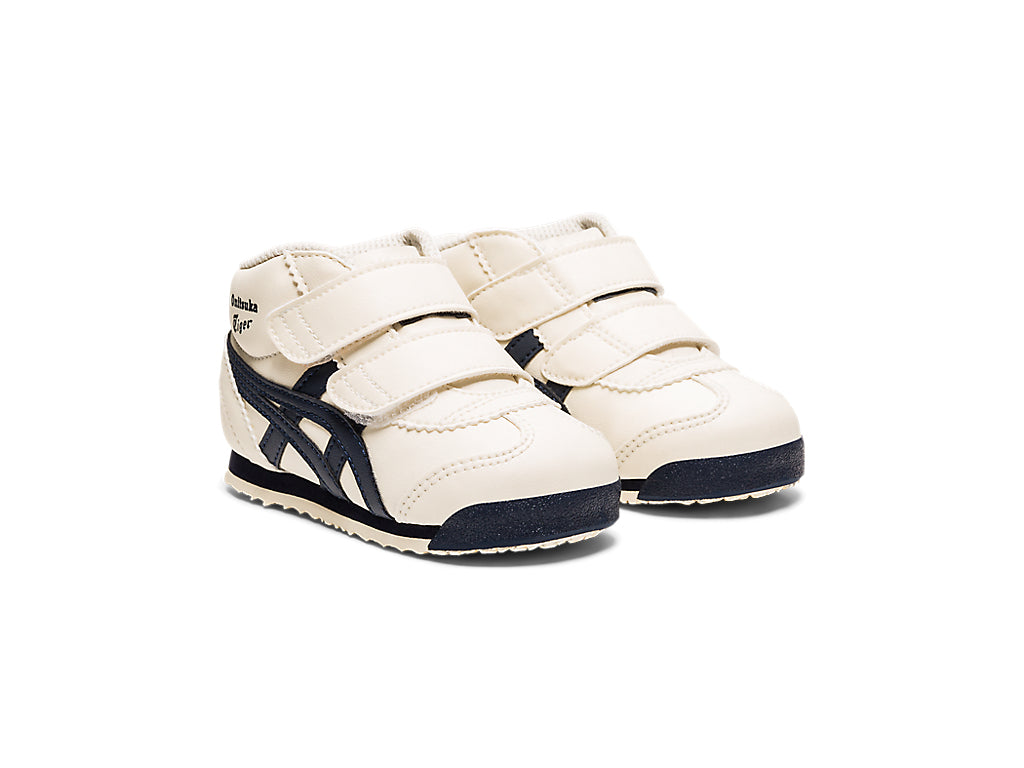 Onitsuka Tiger Mexico Mid Runner Kids Sneakers - Birch / India Ink