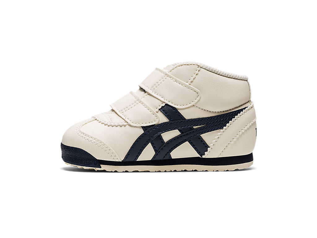 Onitsuka Tiger Mexico Mid Runner Kids Sneakers - Birch / India Ink