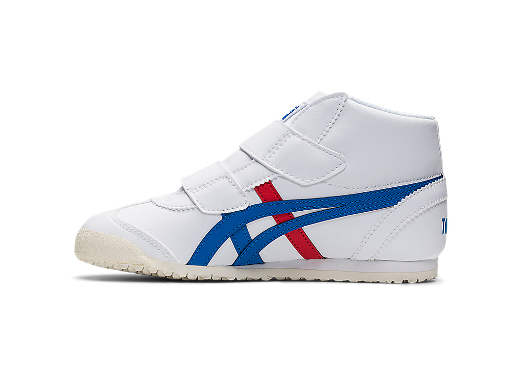 Onitsuka Tiger Mexico Mid Runner Kids Sneakers - White / Directoire Blue