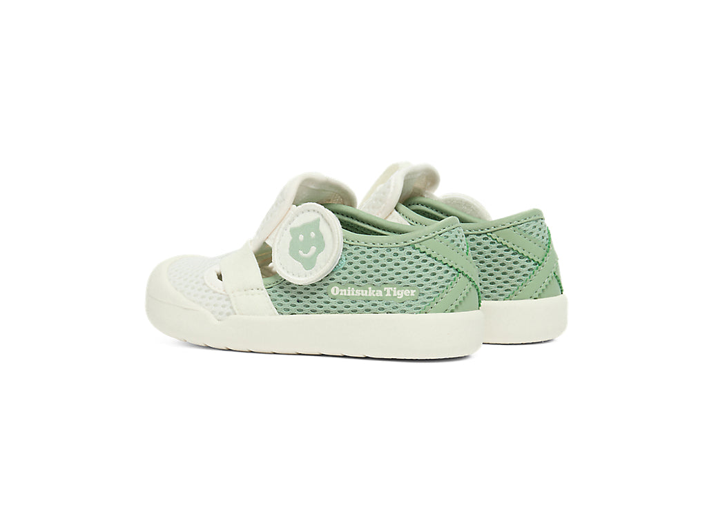 Onitsuka Tiger Mexico 66 Kids Sandal Sandals - Dark Jade / Cream
