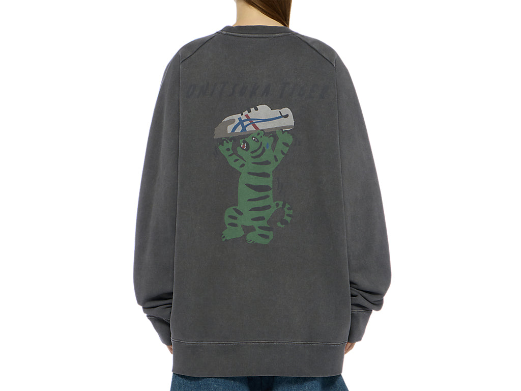 Onitsuka Tiger Washed Sweat Top Sweatshirt