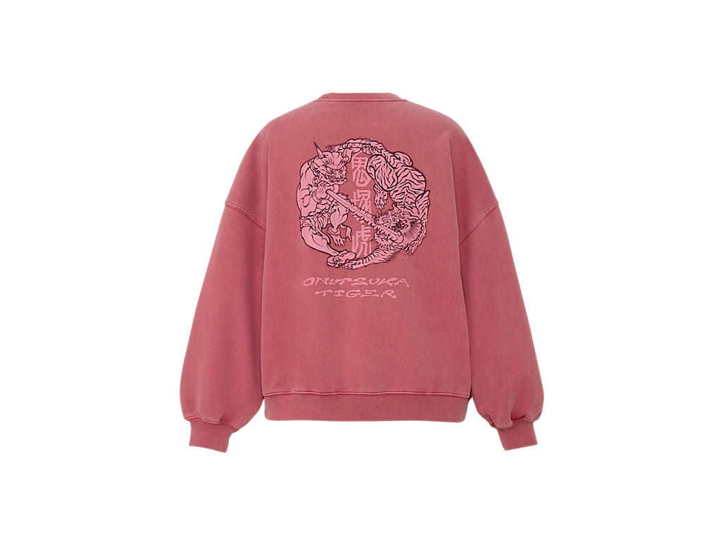 Onitsuka Tiger Washed Sweat Top Sweatshirt